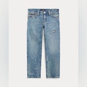 Polo Ralph Lauren Sullivan Slim Distressed Jeans Boys Size 5 NWOT